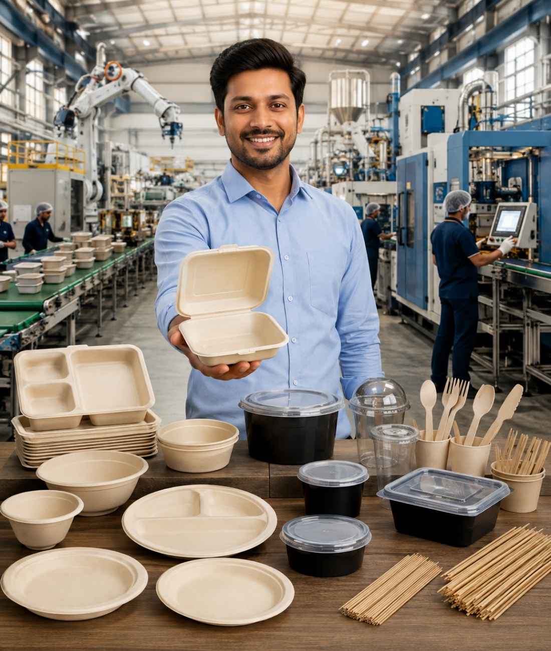 A collection of food packaging products from Gopal Enterprise