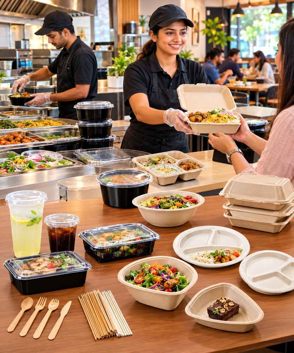 Packaging solutions for restaurants and takeaway